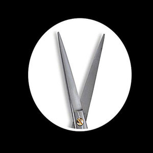 Tijeras de peluquero para peluquería, acabado Dall, tijeras de corte de pelo de peluquero, hoja afilada, tijera de salón de belleza con anillo elegante - Product Image 6