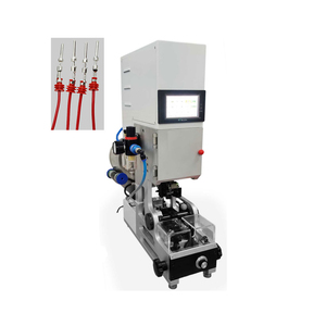 Machine de sertissage de bornes d'insertion de prises étanche Machine à dénuder semi-automatique Sinrad SR-400G - Product Image 5