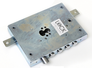 Serratura per Porte Blindate Applicabile 3m+s Cil/Europeo Art. Serne42s E.60 Sx - Product Image 1