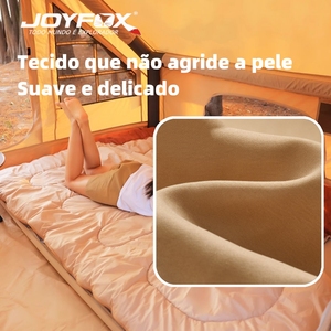 Sac de couchage double Joyfox imperméable avec capuche jusqu'à -3,5°C ° C Camping - Product Image 6