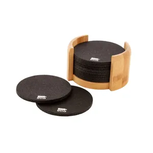 Chiang Eco-Friendly RPET <b>Coaster</b> <b>Set</b> Promotional Gadgets for Your Home or Office - Product Image 5