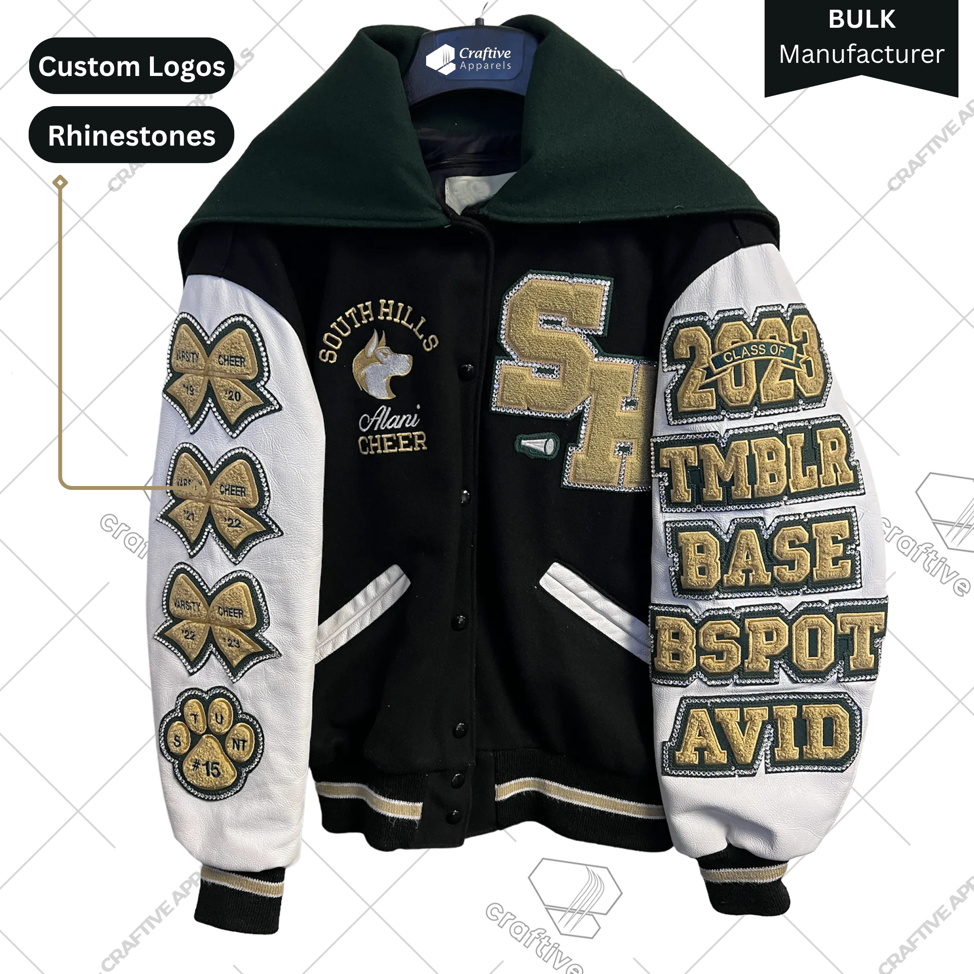 Best Selling Custom Dance Team Jackets Wholesale Latest Designs