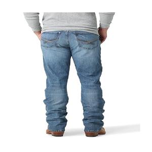 Hiver Confortable Meilleure Couleur Solide 100% Coton Smart Casual Mid Waist Denim Fabric Men's Long Pant Bangladesh Factory Price - Product Image 5