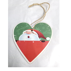 Arc-en-ciel Drapeau Imprimer Arbre De Noël Home Office Suspendu Décor De Noël En Forme D'étoile Porcelaine Ornements Artisanat - Product Image 6