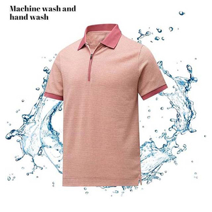 Nuevo verano hombres ropa informal cremallera Polo camiseta al por mayor mejor calidad hombres cremallera polos 2025 - Product Image 6