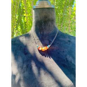 Collier Corina Smith en or 18 carats avec pierres multiples, perles et diamants - Product Image 2