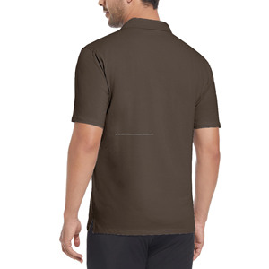 Chemises polo pour hommes personnalisées, impression personnalisée, broderie de logo, coton de haute qualité, polyester, uni, vierge, uniforme, chemises polo de golf - Product Image 3