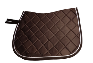 Tapis de selle de cheval matelassé en coton anglais, ensemble léger, LOGO personnalisé, prix de gros - Product Image 2