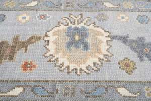 Tapis faits main en chenille, design Ushak, taille personnalisée, pour usage domestique, antidérapants, lavables, durables, haute qualité, premium, à poils ras. - Product Image 5