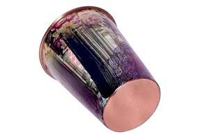 Verre en cuivre pur imprimé unique avec des motifs religieux spirituels pour le but de cadeau d'anniversaire de mariage à un prix abordable - Product Image 3