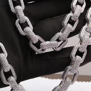 Elegante cadena cubana de Plata de Ley 925, joyería elegante para hombres y mujeres, perfecta para fiestas y uso diario - Product Image 5