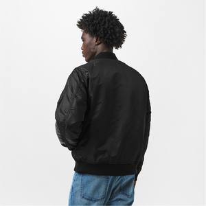 แจ็กเก็ตขนสัตว์ปักลายสำหรับผู้ชาย, แจ็กเก็ตทีมเบสบอลที่มีแขนหนังดีไซน์อเมริกันสำหรับผู้ชาย - Product Image 6