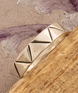 Anillo giratorio de Plata de Ley 925 para mujer, sortija antiansiedad con cuentas talladas - Product Image 3