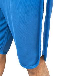 Short de basket-ball pour hommes Logo personnalisé grande taille 100% coton motif solide respirant polyester maille été impression animale Shorts - Product Image 4