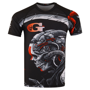 Camisa de compresión para hombres y mujeres, camisa de protección contra sarpullido de alta calidad, con impresión por sublimación, NO GI BJJ - Product Image 1