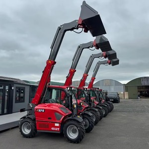 Nuevo Manipulador Telescópico HPS 4512T Mini 4x4, Montacargas Diésel para Terrenos Accidentados, Equipo de Manipulación de Materiales de Alta Resistencia - Product Image 1