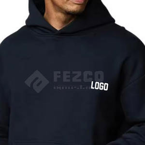 Sweat à capuche à manches longues et ensemble de joggings pour homme idéal pour les tenues décontractées ou l'entraînement en bas quantité minimale de commande - Product Image 5