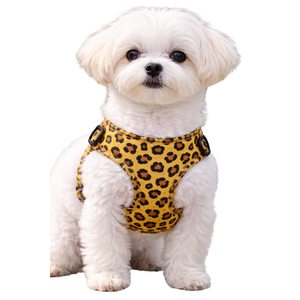 Green Pattern Dog Harness Adjustable Padded Pet Chest Vest with Breathable Mesh for Dogs - Product Image 5
