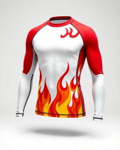 เสื้อรัดรูปแบบซับลิเมชันสำหรับผู้ชายเสื้อสไตล์กิโมโน JJ ลายพราง - Product Image 4