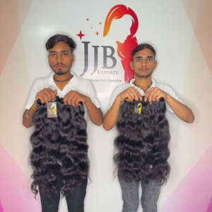 Paquetes de cabello ondulado de templo indio, vendedores de cabello sin procesar de templo crudo, proveedores de cabello Virgen sin procesar crudo - Product Image 1