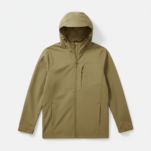 Chaqueta cortavientos de poliéster duradera impermeable OEM de fábrica para marcas de ropa deportiva - Product Image 2