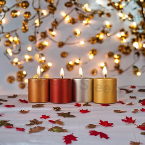 METALLIC CANDLES diseña opciones de decoración para el hogar, bodas, Navidad, Pascua, cumpleaños y San Valentín. - Product Image 4