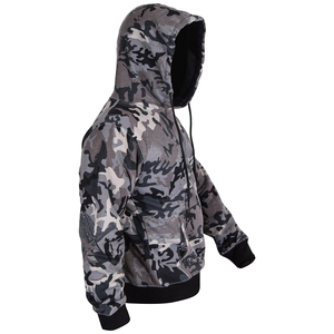 Offre Spéciale Top Qualité Matériel Fait Pull Streetwear À Capuche Poids Lourd Partout Numérique Arbre Imprimé Sweat À Capuche - Product Image 4