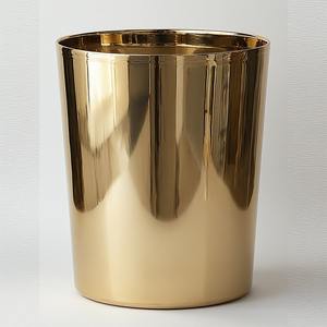 Poubelle en métal durable conçue pour la collecte hygiénique des déchets, bords lisses, intégrité structurelle solide, couvercle gain de place - Product Image 4