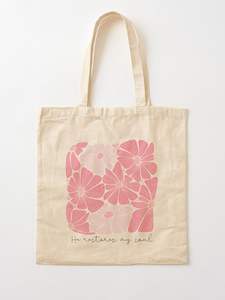 Bolso de lona Light Academia Literary y Retro de gran capacidad para estudiantes - Product Image 4