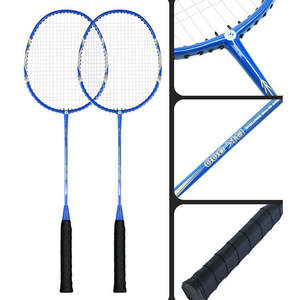 Raquette de badminton portable entièrement en carbone, impression de logo personnalisable, design original antidérapant, légère, prix bas - Product Image 4