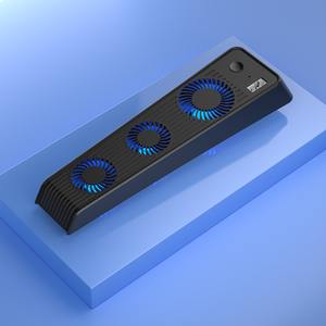 Porodo Gaming PS5 Digital & Disc Ventilador de refrigeración rápida 3 niveles de velocidad Ventiladores de temperatura de trabajo para refrigeración de PS5 - Product Image 3