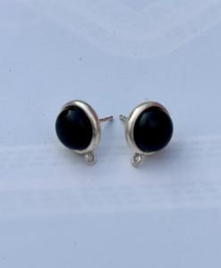 925 Sterling Silver <b>Black</b> <b>Onyx</b> <b>Earring</b> , Women Beautiful <b>Earring</b> . - Product Image 4