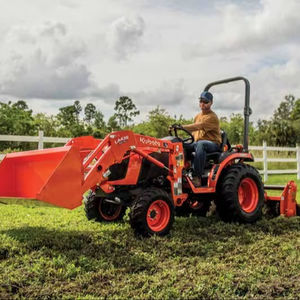 Pour Kubota BX2380 60hp tracteur sur chenilles pour fermes tracteur à roues d'occasion avec composants essentiels moteur moteur pompe à engrenages boîte de vitesses - Product Image 1