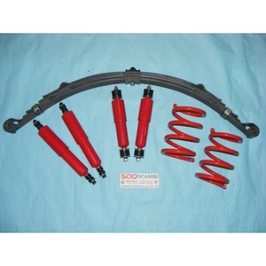 Kit de Tuning para FIAT 500 y 126 19 (Rígido) STRADALE -2,5cm Assetto Ribassato, Sistema de Suspensión y Amortiguadores AS01 en Stock - Product Image 1