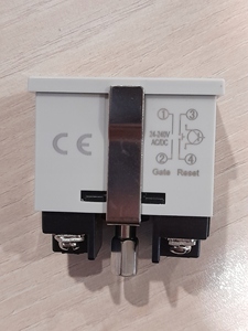 Contador de tiempo de trabajo F & F de/1, 48x24x52mm - Product Image 3