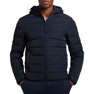 Dernière conception de vêtements pour hommes veste matelassée d'hiver 2024 prix raisonnable grande taille veste matelassée en duvet SI-MPJ-032 - Product Image 2