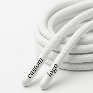 Cordón para Ropa con Logotipo Impreso Personalizado, Cordón Trenzado de Alta Resistencia de 3 Hilos, Fabricante de Cordones para Prendas - Product Image 4