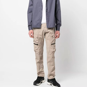 Pantalones Cargo Rectos Casuales para Hombre, de Secado Rápido, Transpirables y Cómodos, con Múltiples Bolsillos, de Lona - Product Image 5