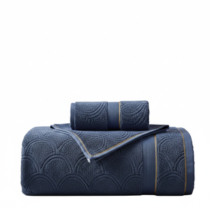 Serviettes en coton gaufré écologiques de qualité supérieure, respirantes, douces pour la peau, épaisses et moelleuses, pour le spa, la salle de sport, les voyages et l'usage quotidien - Product Image 1