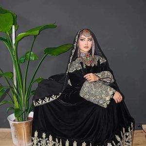 ชุดเดรส kuchi ชนเผ่าวินเทจสไตล์อัฟกานิสถาน/ปากีสถานชุดปาร์ตี้ kuchi แบบดั้งเดิมหลากสีชุดเดรส4002โคจิ - Product Image 4