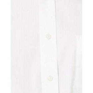 Camicia Elegante da Uomo Slim-Fit in Popeline di Cotone 100% Bianco Antipiega, Taglia 18X34-35 - Product Image 3