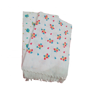 Personnalisable Vintage 100% Coton Floral Brodé Durable À La Main Léger Recyclable Personnalisé Serviettes De Bain De Golf - Product Image 1