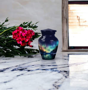 Wholesale Price Customized Trending High Quality Metal Cremation <b>Keepsake</b> Urns With Velvet Box Mini <b>keepsake</b> <b>For</b> <b>Ashes</b> - Product Image 5