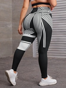 Customized Seamless Casual Women <b>Leggings</b> High Waist Cotton/Bamboo Fiber Anti-Bacterial Breathable Fitness Workout Yoga Pants - Product Image 2