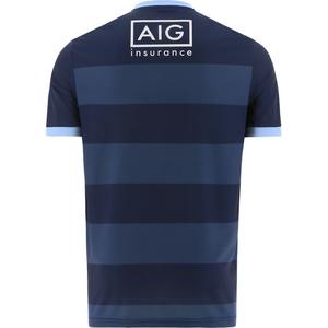 ชุดลูกฟุตบอล GAA เสื้อฟุตบอลผ้าโพลีเอสเตอร์100% ชุดเสื้อฟุตบอลผ้าโพลีเอสเตอร์ด้านหน้าโลโก้ดีไซน์สีทึบแขนสั้นแบบยาวมีชุดบริการ OEM - Product Image 2