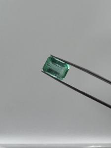 100 Esmeralda colombiana natural sin tratar y sin calentar Calidad fina Corte Asscher de grado premium 6,01 quilates para la fabricación de joyas - Product Image 2
