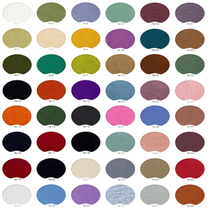 Camisetas de cuello redondo para hombre de alta calidad, camisetas de algodón personalizadas con cuello redondo, camisetas teñidas de Color sólido con logotipo personalizado - Product Image 5