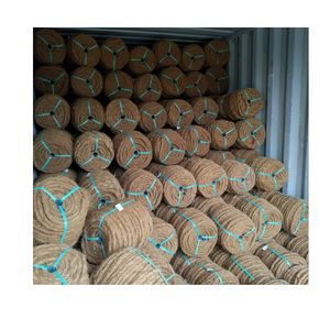 Entrega Inmediata: Cordón de Fibra de Coco Pura para Amarre Marino Resistente y Mantas Efectivas contra la Erosión del Suelo, Fibra Biodegradable - Product Image 5