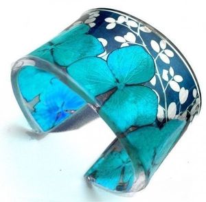 BANGLE Bijoux Résine Acrylique Bracelet Bracelet Exagéré Éblouissant Multicolore Large Irrégulier Carré Acrylique Bracelets pour Femme - Product Image 4