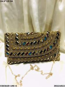 Diseñador hecho a mano étnico noches señoras bolso de embrague - Product Image 4